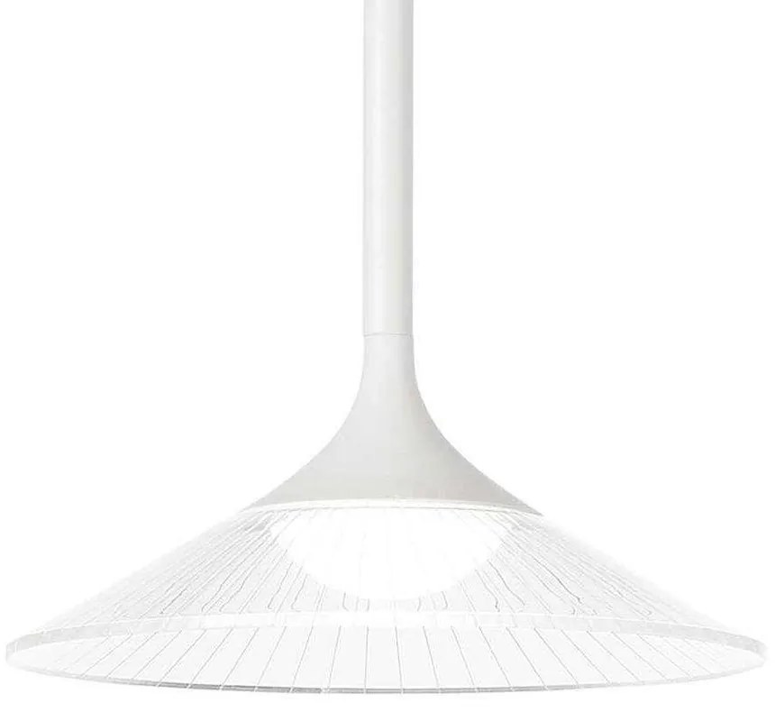 Φωτιστικό Οροφής Tristan 256429 18x43/187cm LED 5W 3000K White Ideal Lux