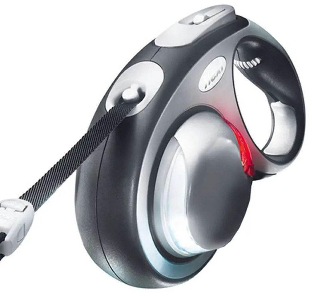 Λουρί Σκύλου Flexi Flexi Μαύρο Πολύχρωμο