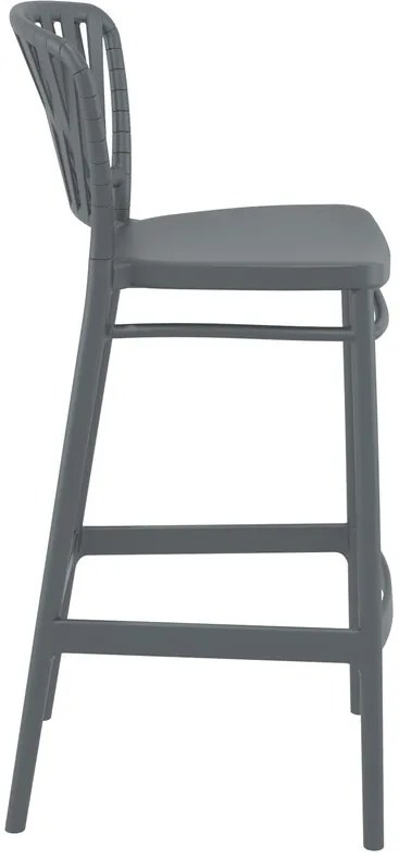 PORTOFINO 75εκ. ΣΚΑΜΠΟ DARK GREY ΠΟΛ/ΝΙΟΥ