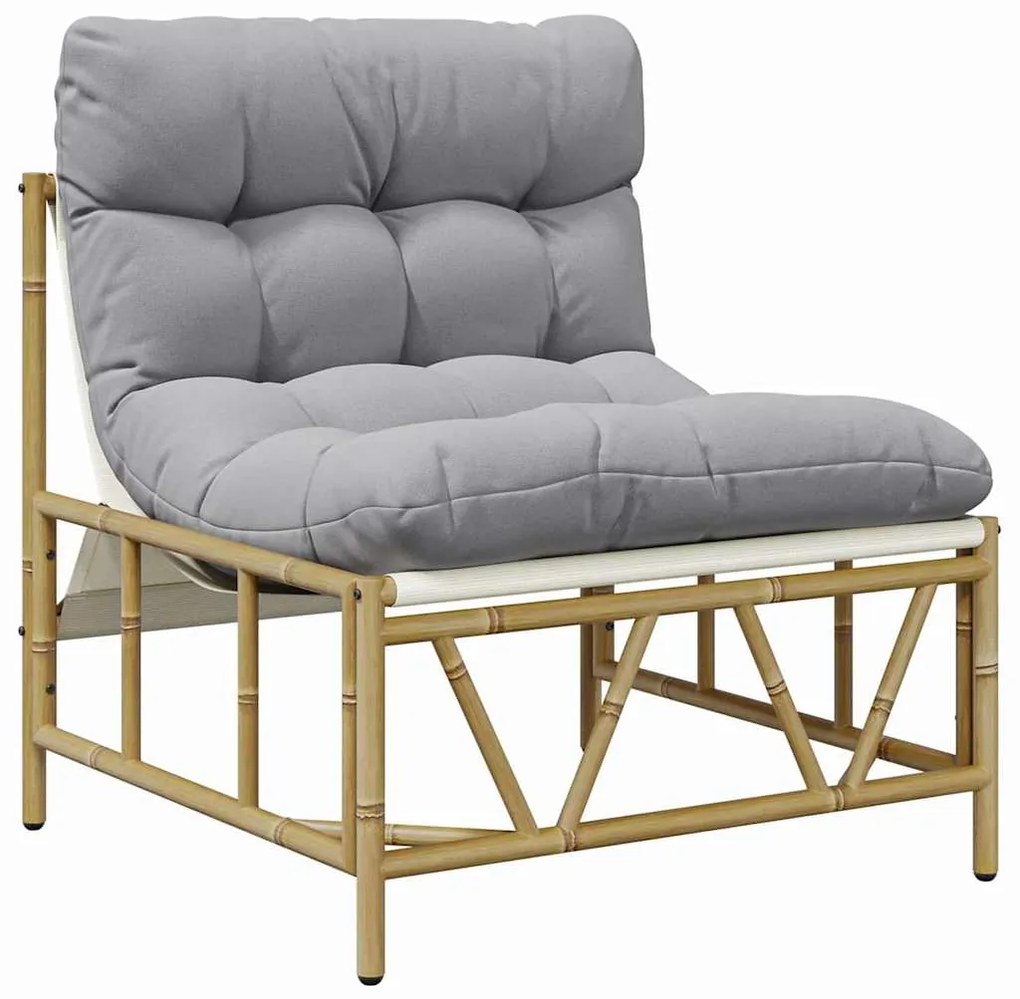 vidaXL Καρέκλα Κήπου 2 pcs Ανοιχτό γκρι 75 x 75 x 71 εκ Ατσάλι
