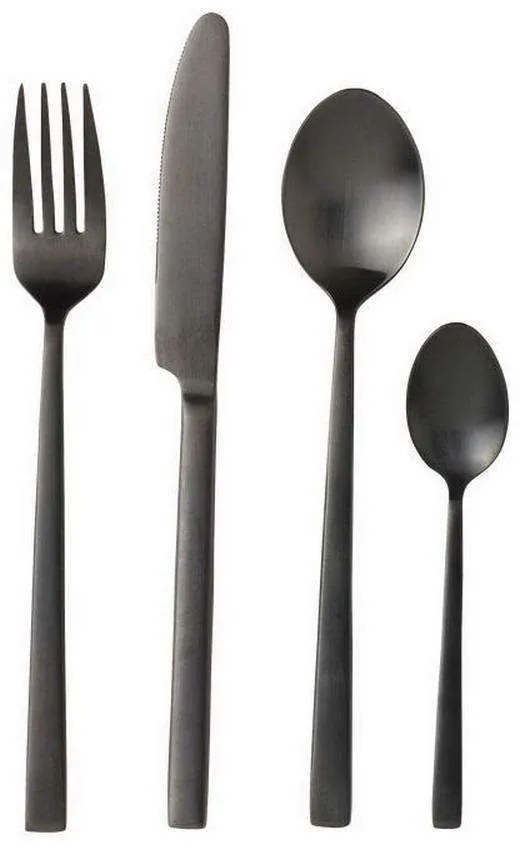 Μαχαιροπίρουνα (Σετ 16Τμχ) 130121 Black Bitz 16 τμχ Stainless Steel
