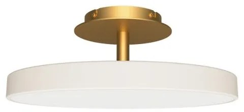 Πλαφονιέρα Φωτιστικό Οροφής LED 17W Φ43cm Ορειχάλκινη Βάση Asteria Up Umage 2371 Λευκό