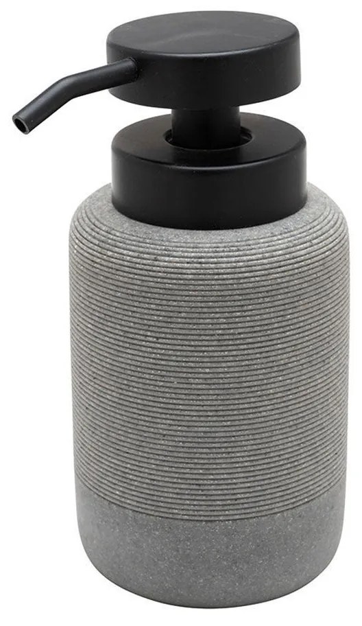 Αντλία Σαπουνιού Γκρι Ρητίνης 300ml Estia Home Art Stone  02-13370