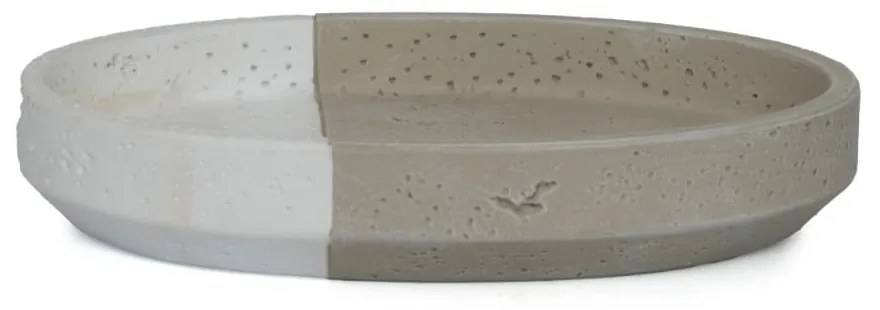 Σαπουνοθήκη Ydra 02848.001 14,7x10x2,5cm Beige-White Ρητίνη