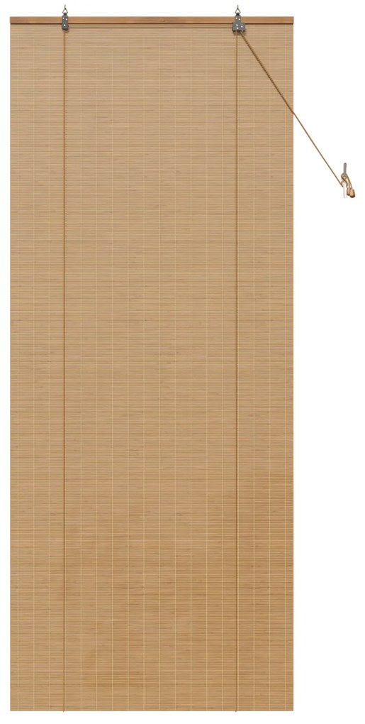 vidaXL Ρολά και Σκίες Παραθύρων Ανοιχτό καφέ 80 x 220 cm Μπαμπού