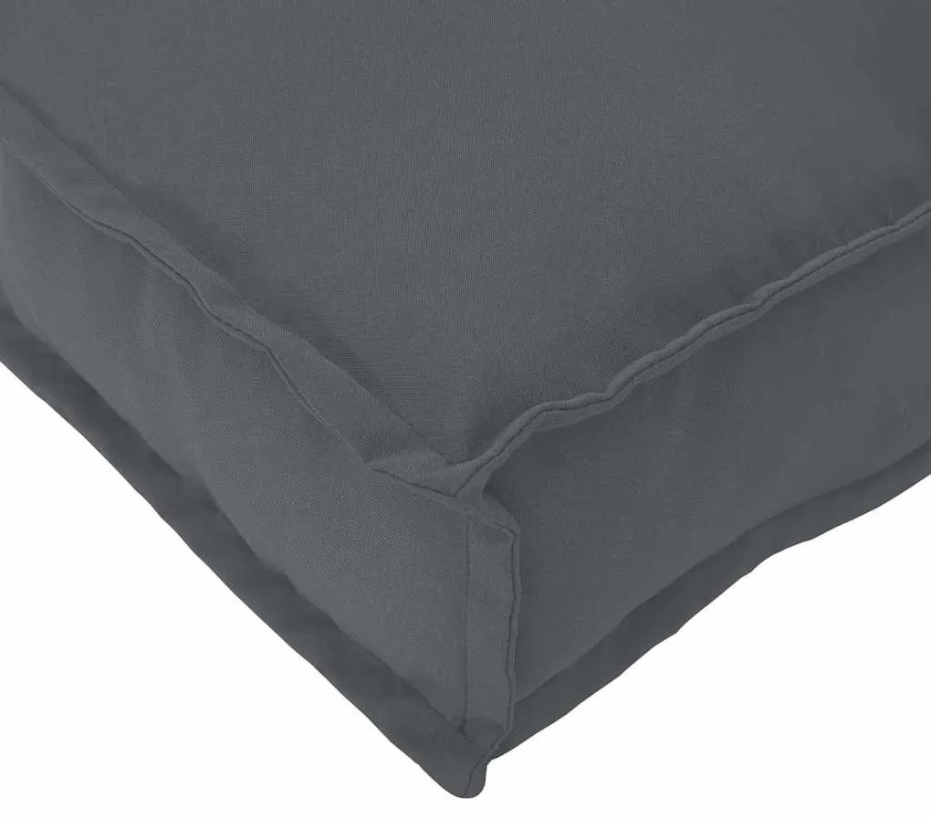 vidaXL Σετ Μαξιλαριών Πάγου 2 pcs Ανθρακί 100 x 40 x 8 εκ