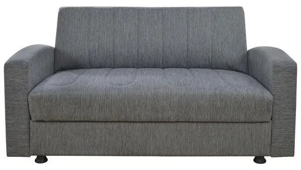 Καναπές - Κρεβάτι Dimos 2θέσιος Ύφασμα Γκρί 157x77x83Υ εκ. 157x77x83 εκ.