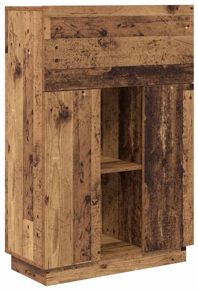 vidaXL Γραφείο Παλιό Ξύλο 71.5 x 31.5 x 106.5 εκ Επεξεργασμένο ξύλο