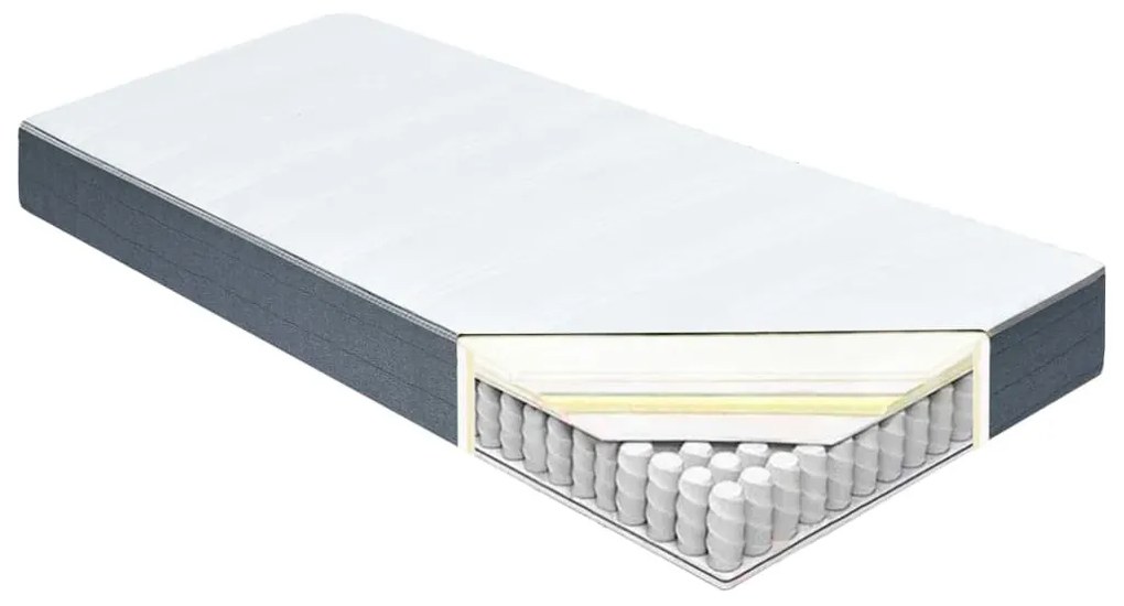 Στρώμα για Κρεβάτι Boxspring 200 x 90 x 20 εκ. - Λευκό