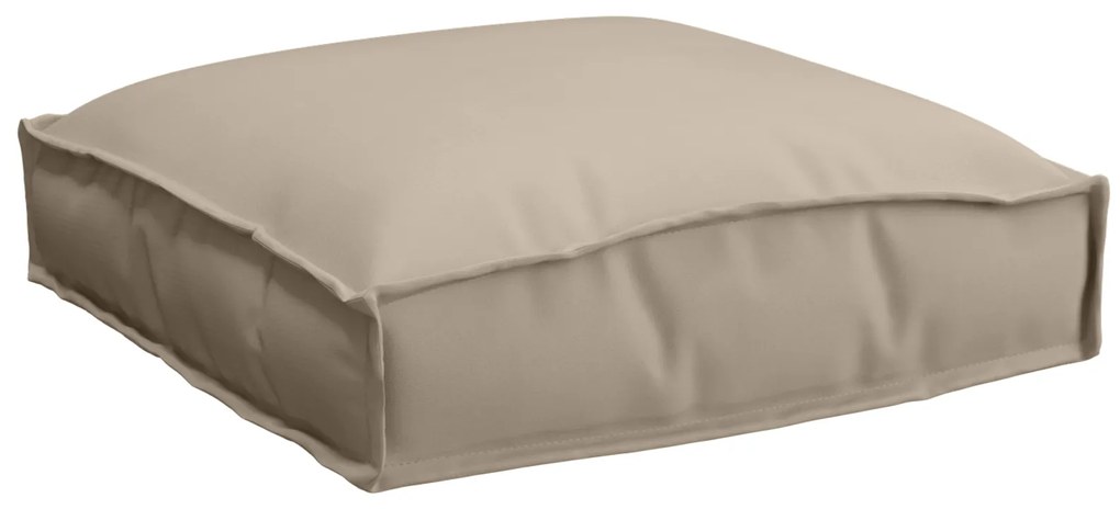 vidaXL Μαξιλάρι παλέτας για κάθισμα 4 pcs Taupe 40 x 40 x 8 εκ.