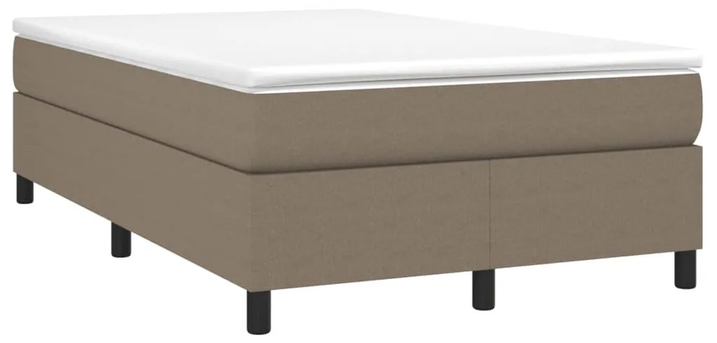 ΚΡΕΒΑΤΙ BOXSPRING ΜΕ ΣΤΡΩΜΑ TAUPE 120X200 ΕΚ. ΥΦΑΣΜΑΤΙΝΟ 3144411