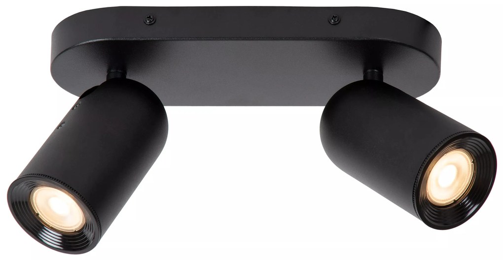 Φωτιστικό Οροφής Lucide 13958-02-30 PUNCH Μαύρο Ματ (Black Mat)