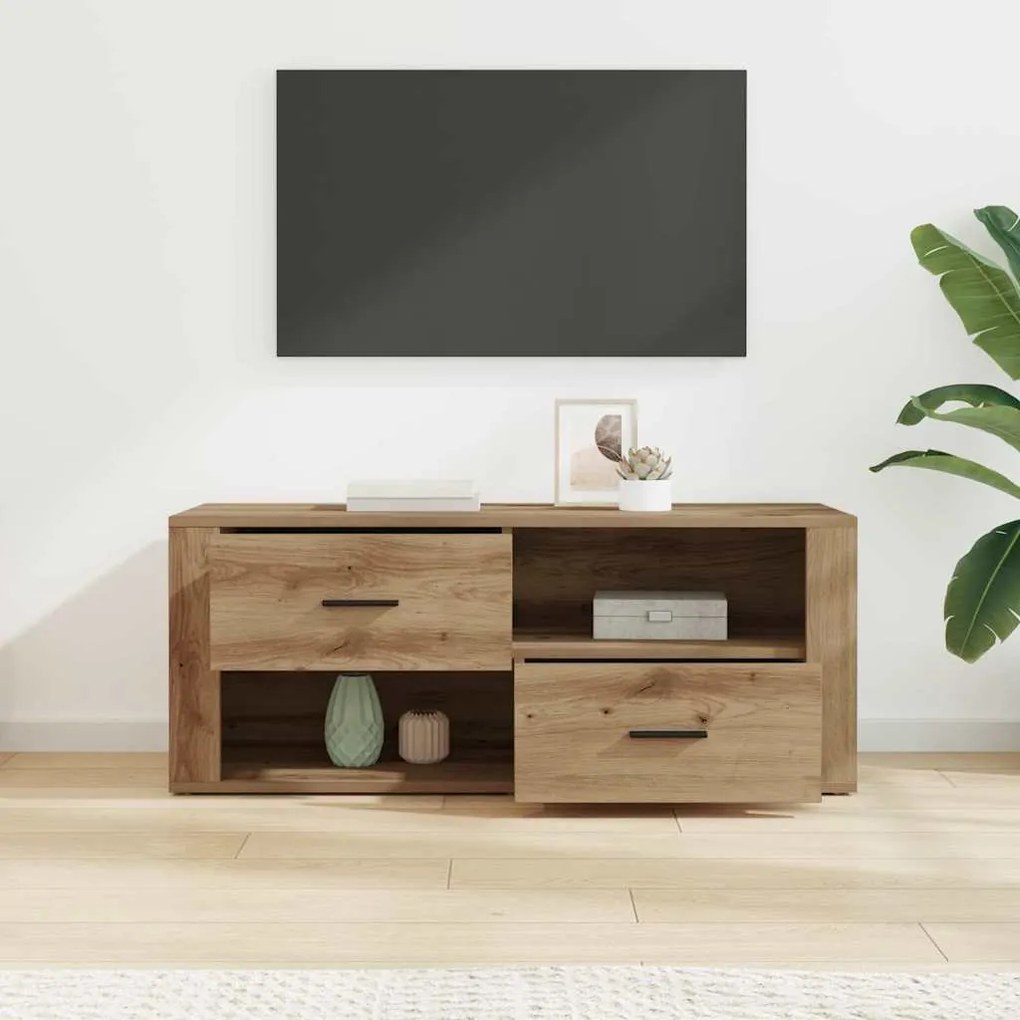 vidaXL Ντουλάπι TV Artisan Oak 100 x 35 x 40 εκ Επεξεργασμένο ξύλο