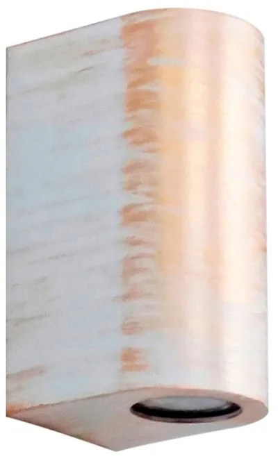 Σποτ Εξωτερικού Χώρου Heronia Paros Up-Down White/Bronze 15-0221