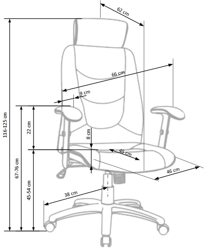 STILO chair color: black DIOMMI V-CH-STILO-FOT-CZARNY