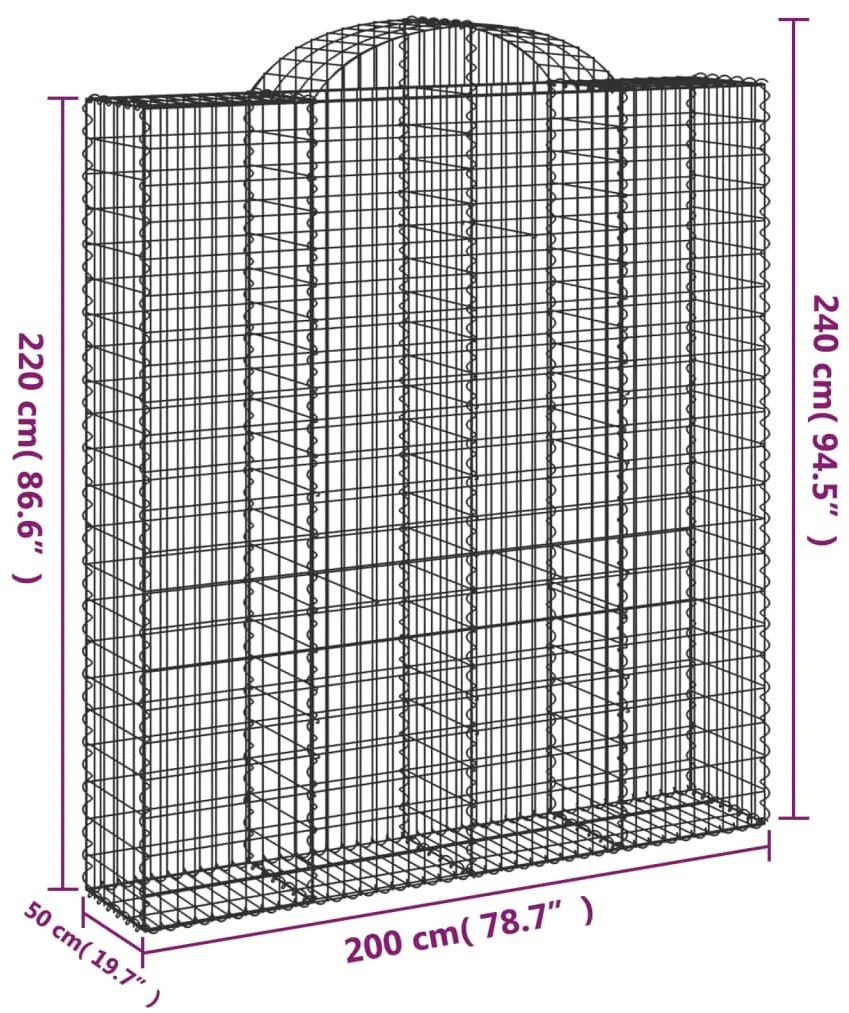 ΣΥΡΜΑΤΟΚΙΒΩΤΙΑ ΤΟΞΩΤΑ 8 ΤΕΜ. 200X50X220/240 ΕΚ. ΓΑΛΒΑΝ. ΑΤΣΑΛΙ 3146452