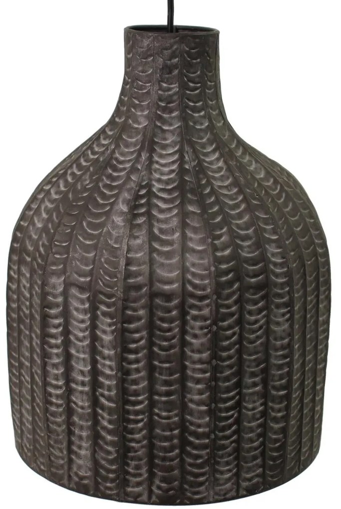 Φωτιστικό Κρεμαστό ArteLibre Μαύρο Μέταλλο 28.5x28.5x37cm-05153590