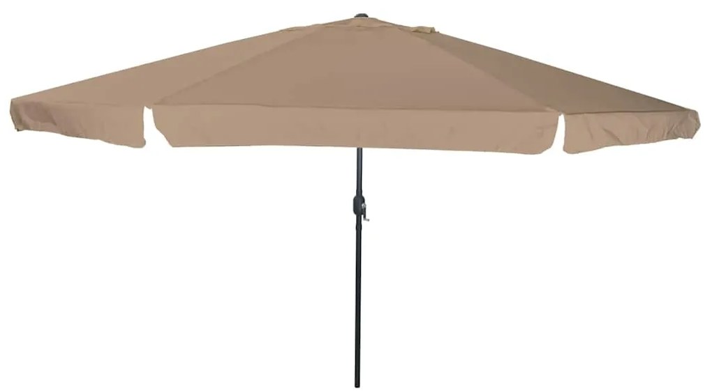 vidaXL Ομπρέλα Κήπου Ταουπέ 395 x 395 x 245 εκ. Πολυεστέρας, Χάλυβας