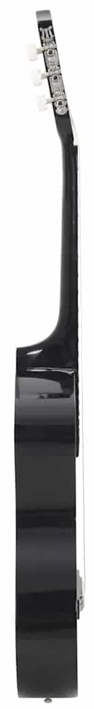 vidaXL Κιθάρα Western Classical Cutaway με 6 Χορδές Μαύρη 38&quot;