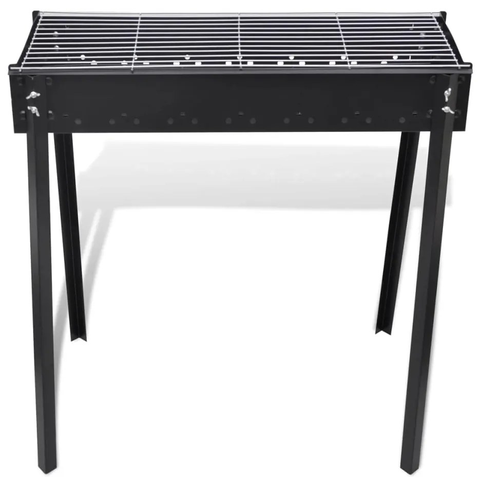 vidaXL Ψησταριά BBQ για κάρβουνα Βάση ορθογώνια 75 x 28 cm