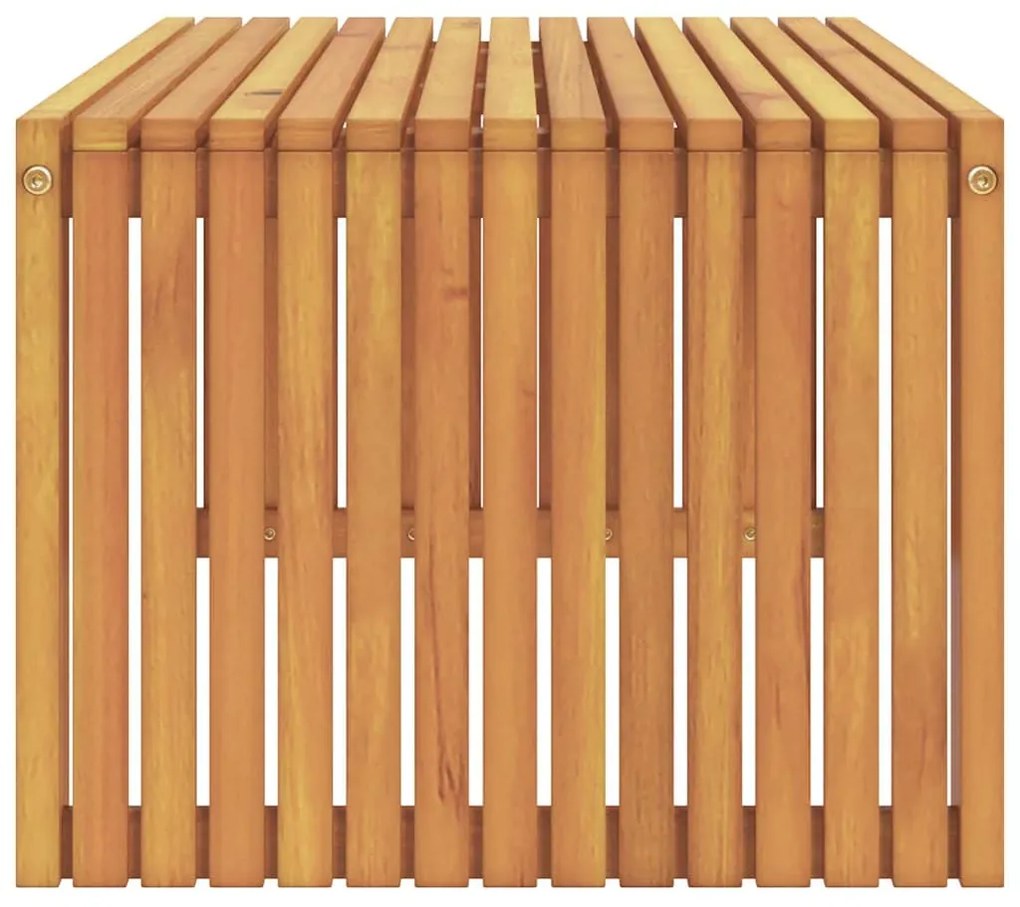 vidaXL Τραπεζάκι Πλευράς Καφέ 90 x 45 x 35 cm Στερεό Ξύλο Ακακίας