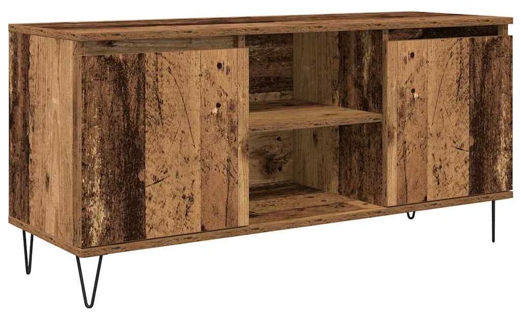 vidaXL Ντουλάπι TV Παλιό Ξύλο 104 x 35 x 50 εκ. Επεξεργασμένο ξύλο
