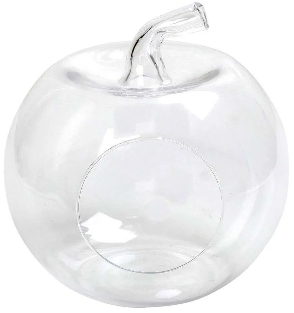 Διακοσμητικό Μήλο ORT254 31x31x31cm Clear Espiel Glass