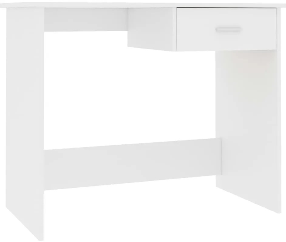 vidaXL Γραφείο Λευκό 100 x 50 x 76 εκ. από Επεξ. Ξύλο