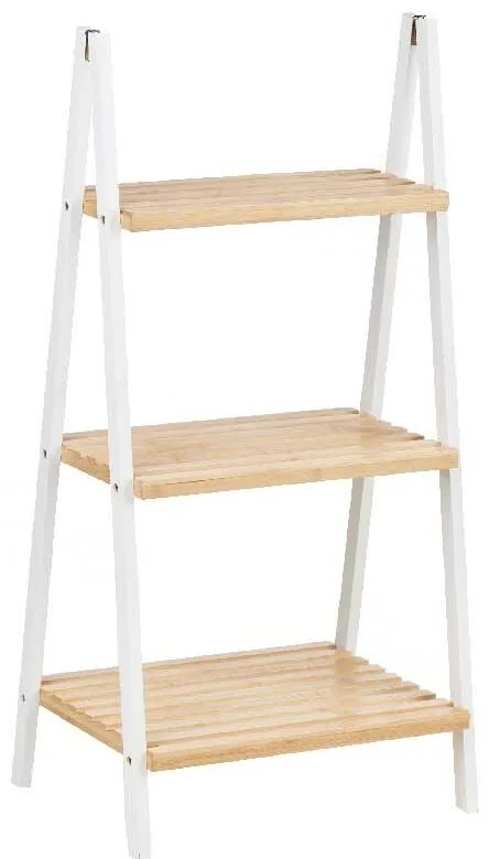 Ράφια Μπάνιου Berilo Λευκό Φυσικό 40,3 x 81,5 x 30 cm