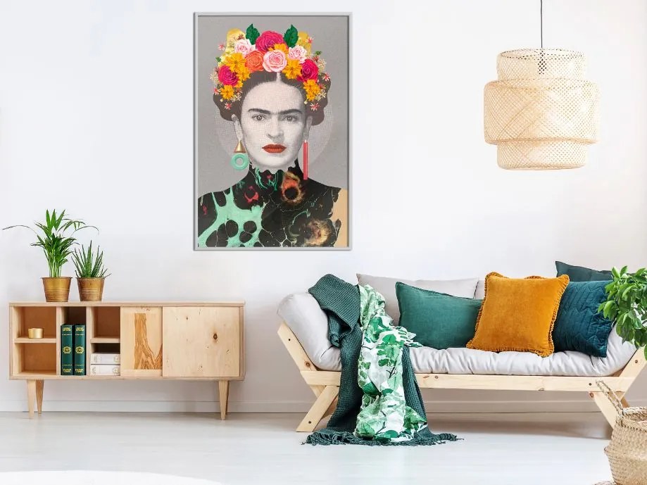 Αφίσα - Charismatic Frida - 20x30 - Χρυσό - Χωρίς πασπαρτού