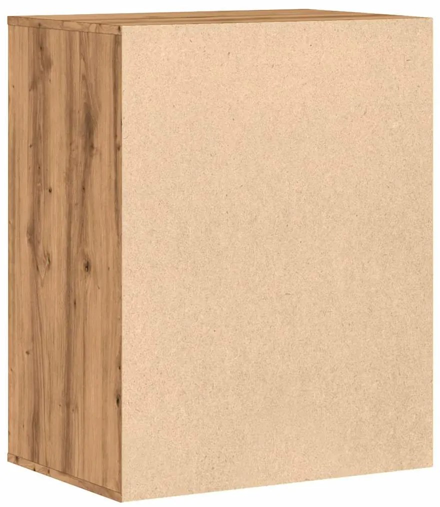 vidaXL Συρταριέρα Γωνιακή Αρτισιανή Δρυς 60x41x76 εκ. Επεξεργ. Ξύλο