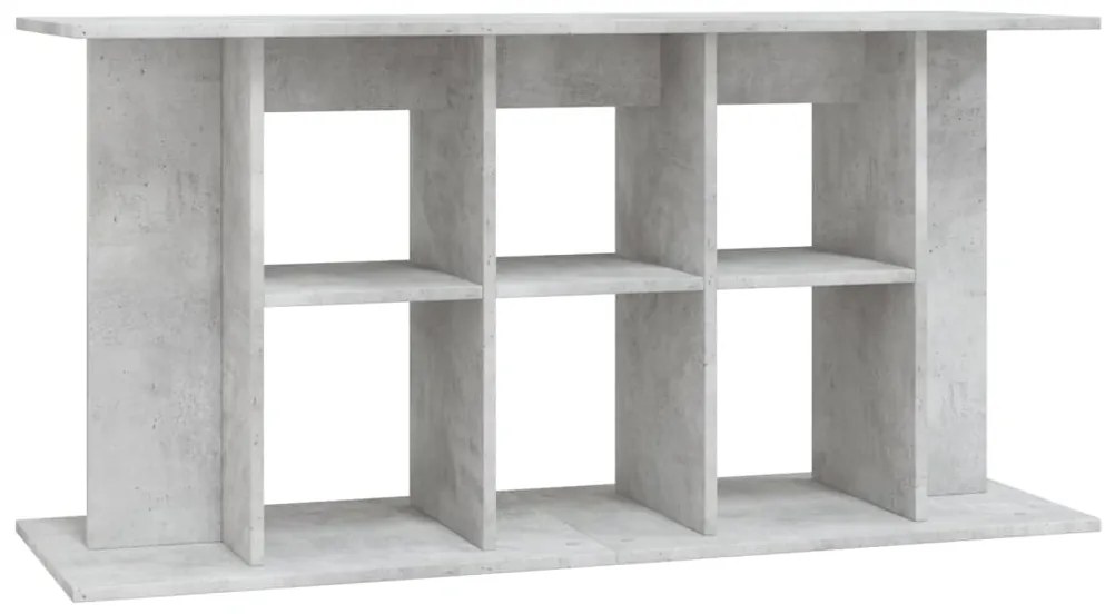 vidaXL Βάση Ενυδρείου Γκρι Σκυροδ. 120x40x60 εκ. Επεξεργασμένο Ξύλο