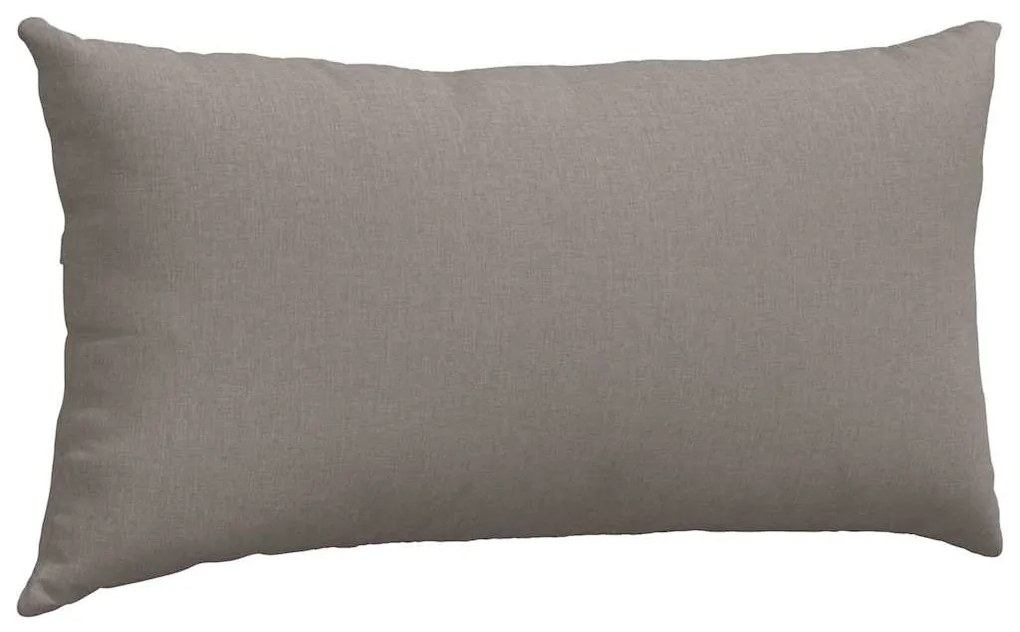 vidaXL Μαξιλάρι Καναπέ 2 pcs Taupe 80 x 40 cm ύφασμα
