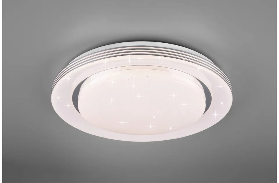 Πλαφονιέρα Φωτιστικό Οροφής LED 22,5W Λευκό Dimmable 3CCT Εφέ Atria R67045800 Trio Lighting R67045800 Λευκό