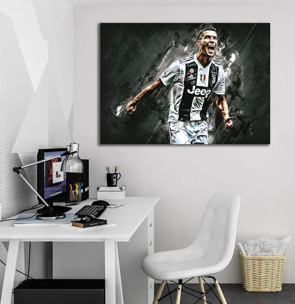 Πίνακας σε καμβά Cristiano Ronaldo - Champion KNV1525 30cm x 40cm