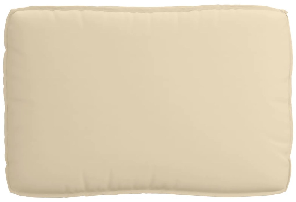 vidaXL Σετ Μαξιλαριών Πάγου 2 pcs Μπεζ 120 x 80 x 12 cm Ύφασμα Oxford