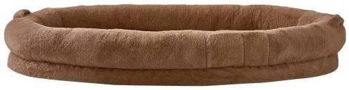 VEVOR Human Dog Bed 72x48x10in Large Human Size Dog Bed Washable Faux Rabbit Fur