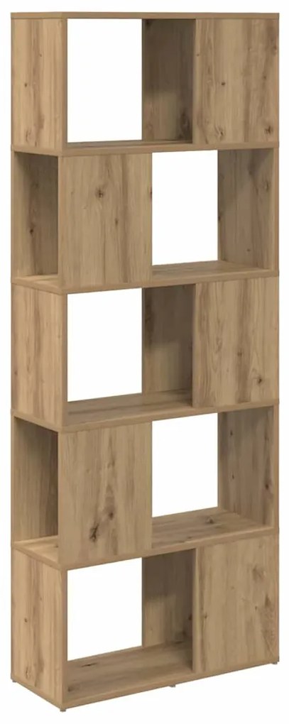 vidaXL Κέντρο ψυχαγωγίας Καφέ 60 x 24 x 155 εκ Επεξεργασμένο ξύλο