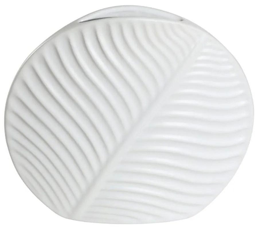 Βάζο Κεραμικό Tanabe 421012 25,5x7x23,5cm White Eglo Κεραμικό