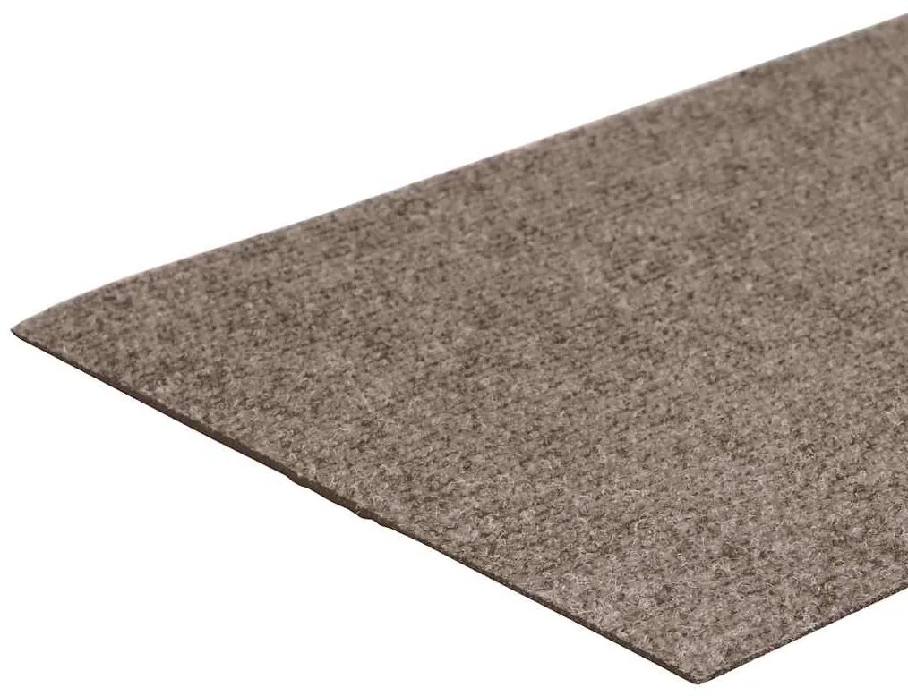 vidaXL Πατάκια Σκαλιών Αυτοκόλλητα 15 τεμ. Μπεζ Ορθογώνια 60x25 εκ.