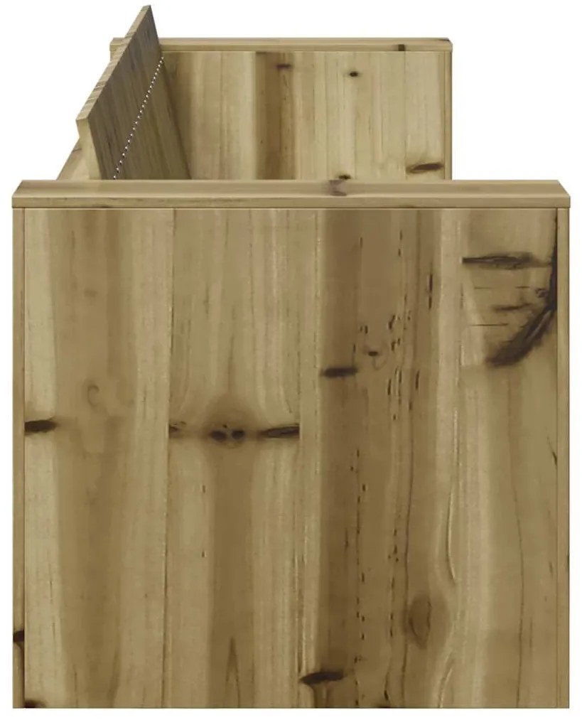 vidaXL Καναπές Κήπου Πράσινο 185.5 x 60 x 62 εκ.