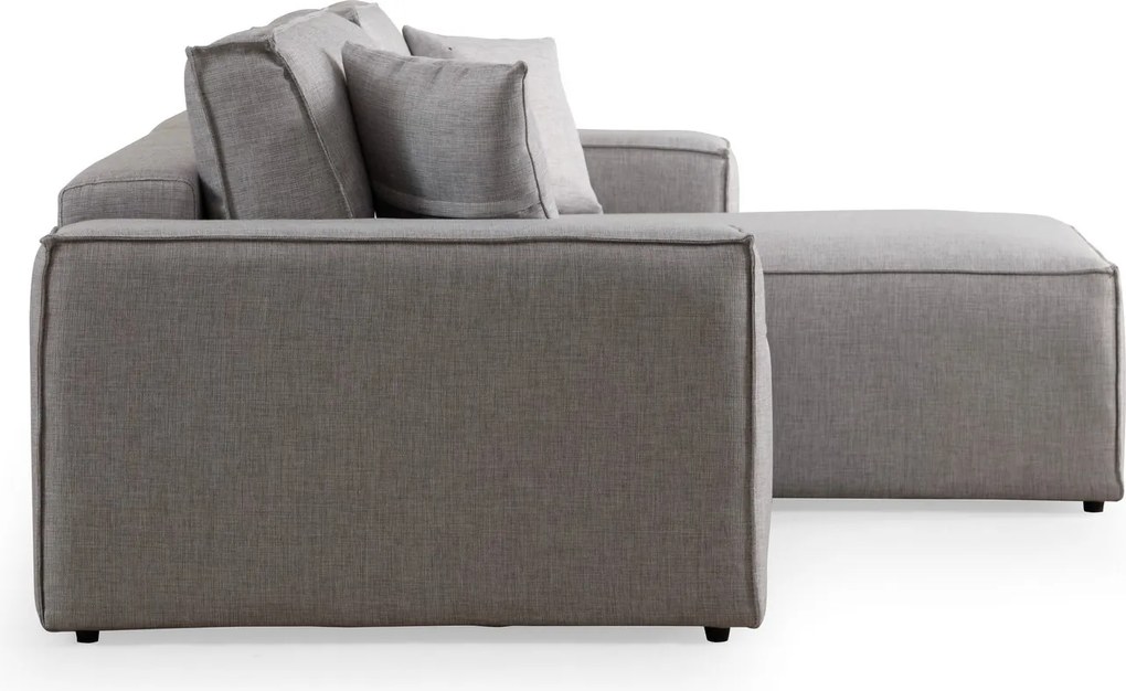 Corner Sofa-Bed Pırlo Corner Right - Light Grey Light Grey