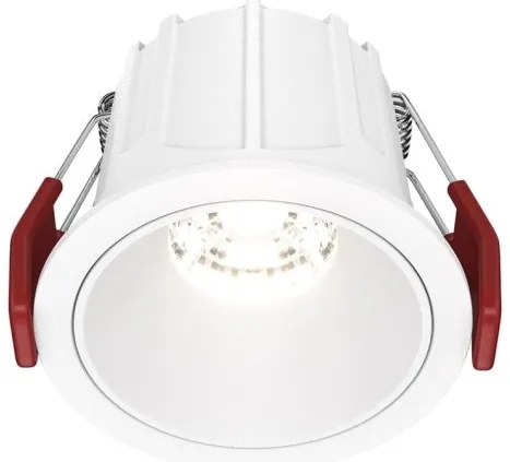Χωνευτό Σποτ Οροφής Alfa LED 10W 4000K Λευκό DL043-01-10W4K-D-RD-W MAYTONI-DL043-01-10W4K-D-RD-W-Λευκό DL043-01-10W4K-D-RD-W