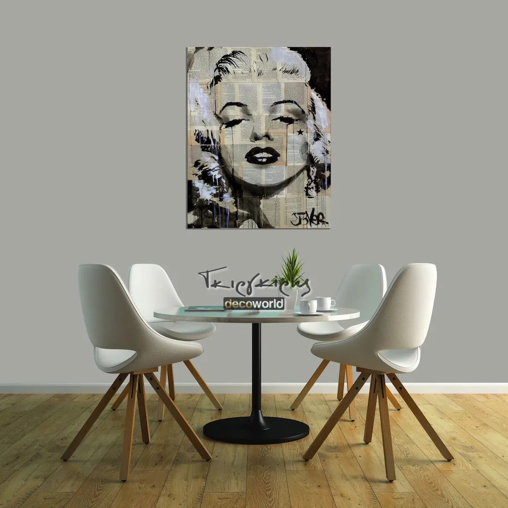 Πίνακας σε καμβά  Μarilyn Monroe KNV572 45cm x 65cm