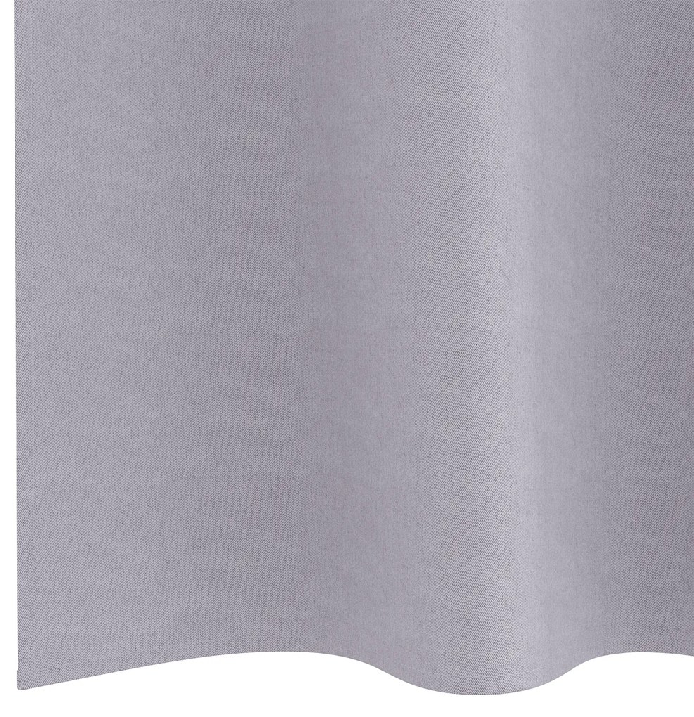vidaXL Κουρτίνες 2 pcs Μεταλλικό Γκρι 225 x 140 εκ. Πολυεστέρας
