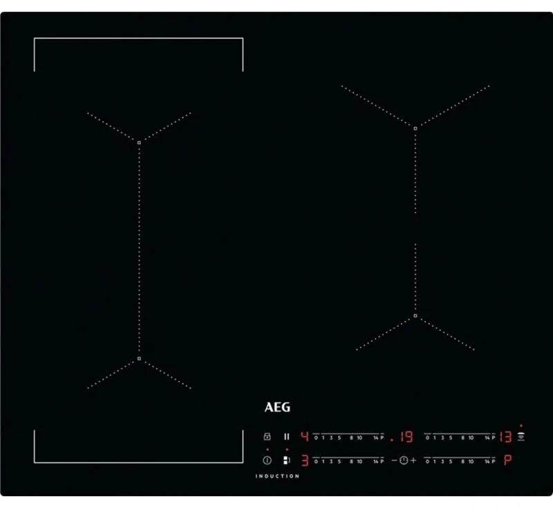 AEG IKE64441IB Επαγωγική Εστία Αυτόνομη 58x51cm