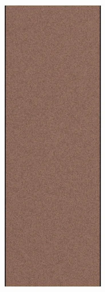 vidaXL Χαλάκι Εξώπορτας Άλλο Καφέ και Μαύρο 120 x 350 εκ