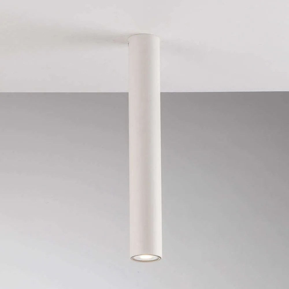 Φωτιστικό Οροφής - Πλαφονιέρα Fluke I-FLUKE-PL40 BCO 1xGU10 Φ5,5cm 40cm White Luce Ambiente Design Metal