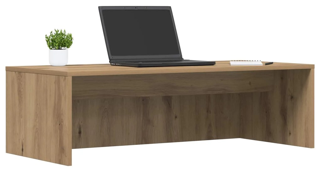 vidaXL Επιτοίχιο γραφείο Επιτοίχιο Artisan Oak 100 x 45 x 30 εκ
