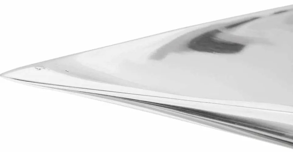 vidaXL Καλάθι Φρούτων Ασημί 60 x 15 x 8 εκ Αλουμίνιο
